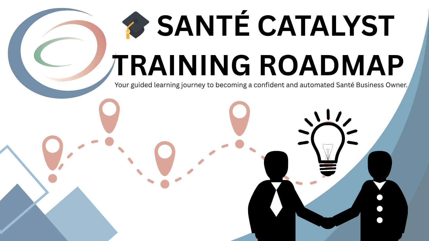 🎓 Santé CATALYST TRAINING ROADMAP PREVIEW